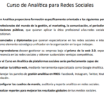 Analítica para Redes Sociales